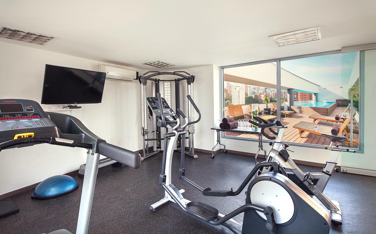 Sites Hotel Medellin Luaran gambar The gym at the hotel