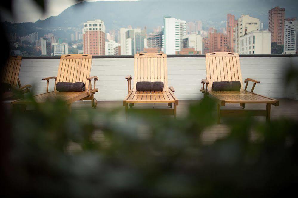 Sites Hotel Medellin Luaran gambar View from the rooftop