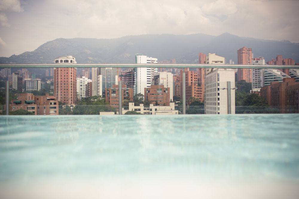 Sites Hotel Medellin Luaran gambar View of the city from the hotel